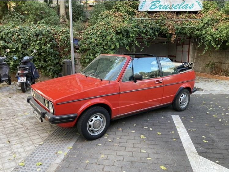 Volkswagen Golf GL 1.6 Cabriolet 1984