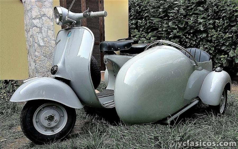 1962 Vespa Sidecar Portal for buying and selling classic cars