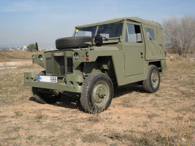 Land rover ligero militar en venta, varios modelos