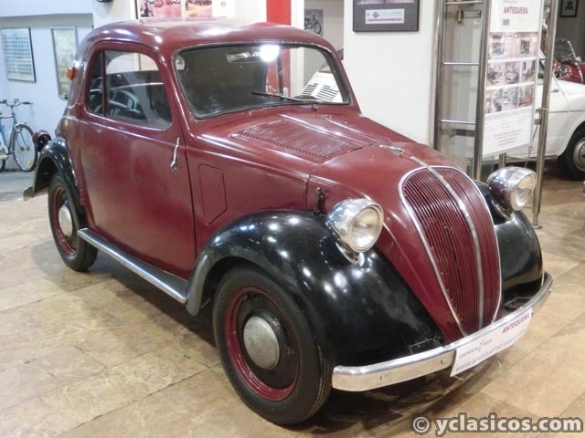 FIAT 500 B TOPOLINO - AÑO 1938