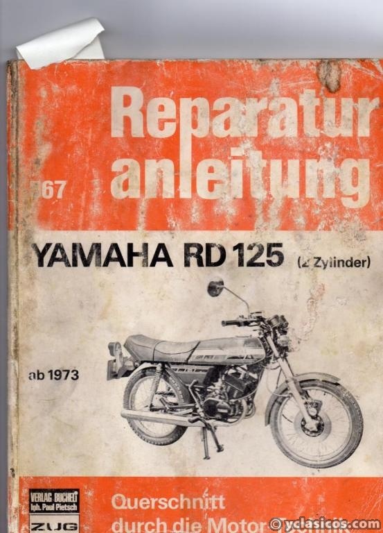 MANUAL DE REPARACIONES YAMAHA RD125