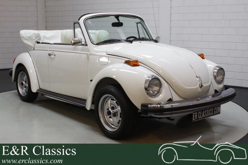 VW Beetle Cabriolet | Body-off restored | Top condition | Triple White | 1979