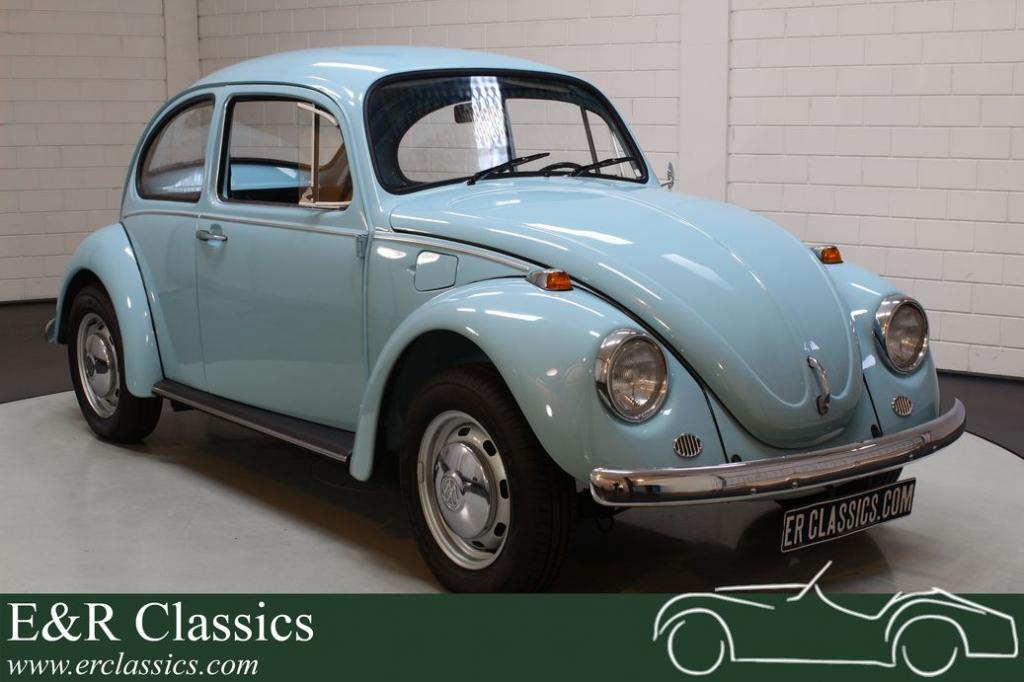 VW Beetle | Extensively restored | Baby blue | Very good condition | 1973