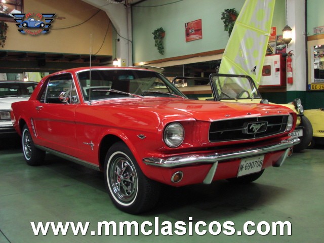  Venta Coche Clásico Americano Ford Mustang Coupe Hard Top V8 289 1965 -  Portal compra venta vehículos clásicos