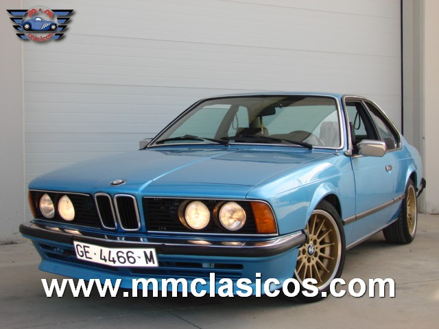  Venta Coche Clásico Deportivo Alemán BMW 635 CSI Coupe 1980 - Portal compra  venta vehículos clásicos